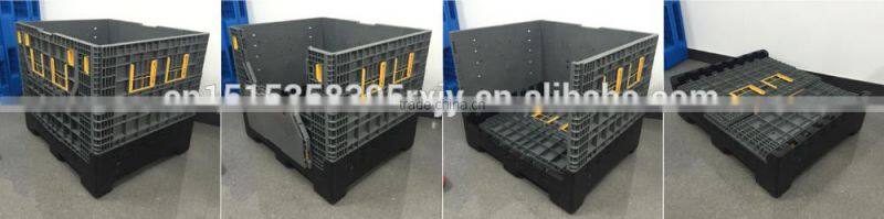Collapsible Plastic Bulk Bins for Electronic Industry