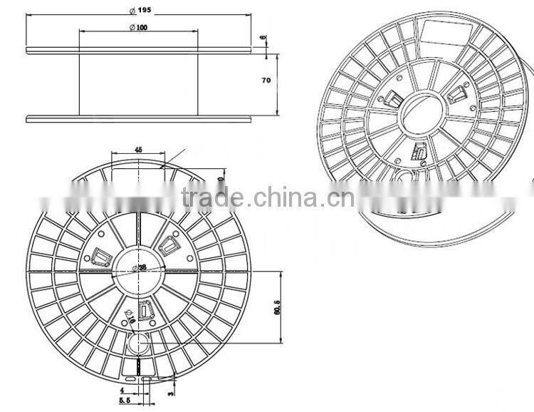 Full Color Good Quality 3D Printer White Filament 1.75mm ABS 1kg/2.2lbs For RepRap MarkerBot