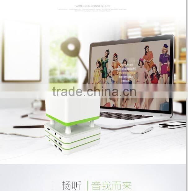 2016 Battery Dual DJ Party Portable Rechargeable Professional Trolley Bluetooth Speakers