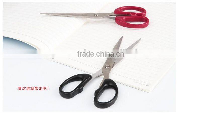 Deli Student Scissor or Scissors with plastic handle Model 6009 black