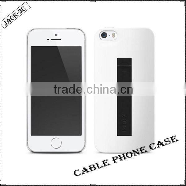 2016 new products silicon phone cable case