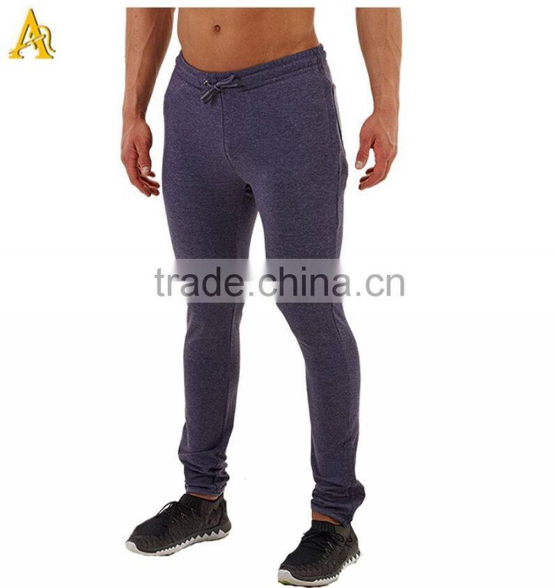2016 OEM tapered fit joggers mens sweatpants french terry cotton bottoms