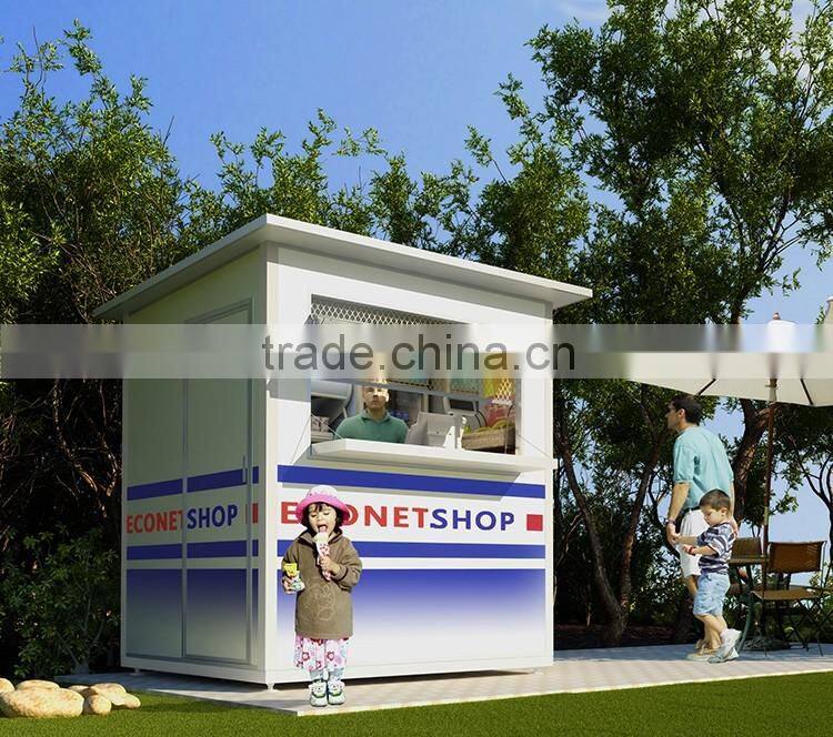 Bargain Cheap Moveable Breakfast Bars Hot Food Coffee Shop Kiosk Shopping Mall Outdoor