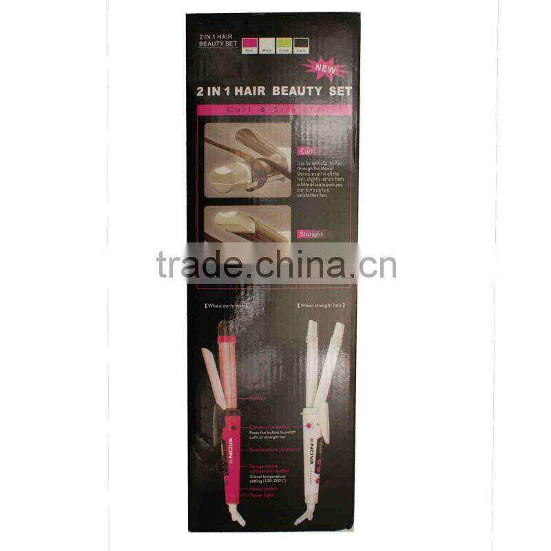 ZN1055 2-In-1 Professional Heated Hair Rollers