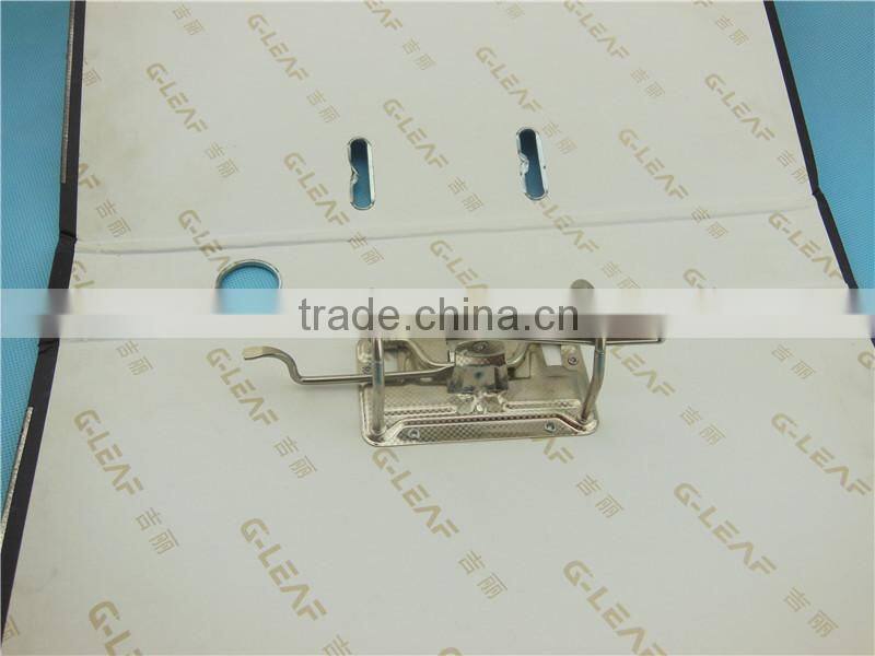 Red color plastic spring clip&plastic file folder