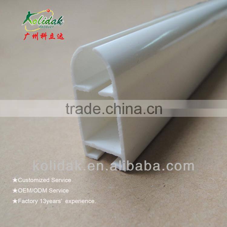 Customized Processing Rigid PVC Plastic profile extrusion