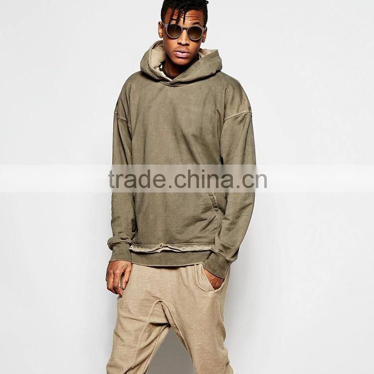 Daijun oem new design long sleeves collar in plain custom best price 100% cotton men xxxl hoodies wholesale