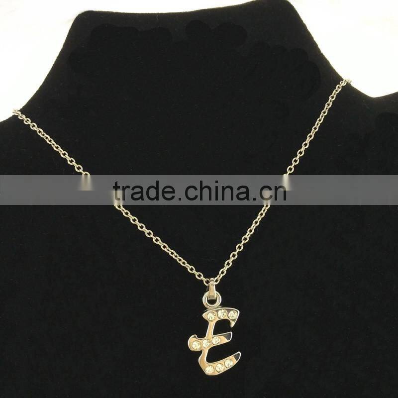 2016 Fashion Alphabet Charms Necklace, A-Z Alphabet charms In fashion Trends