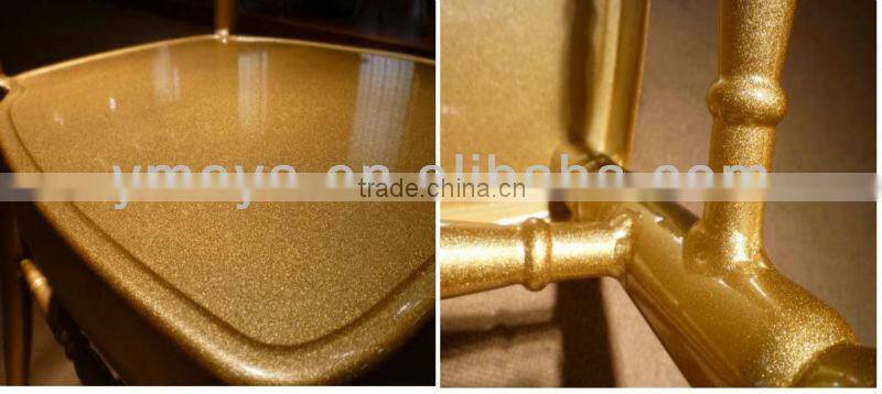 aluminium upholstered golden sale chiavari chair, tiffany chair, wedding chairs ,napoleon chairs (YZ3003-1)