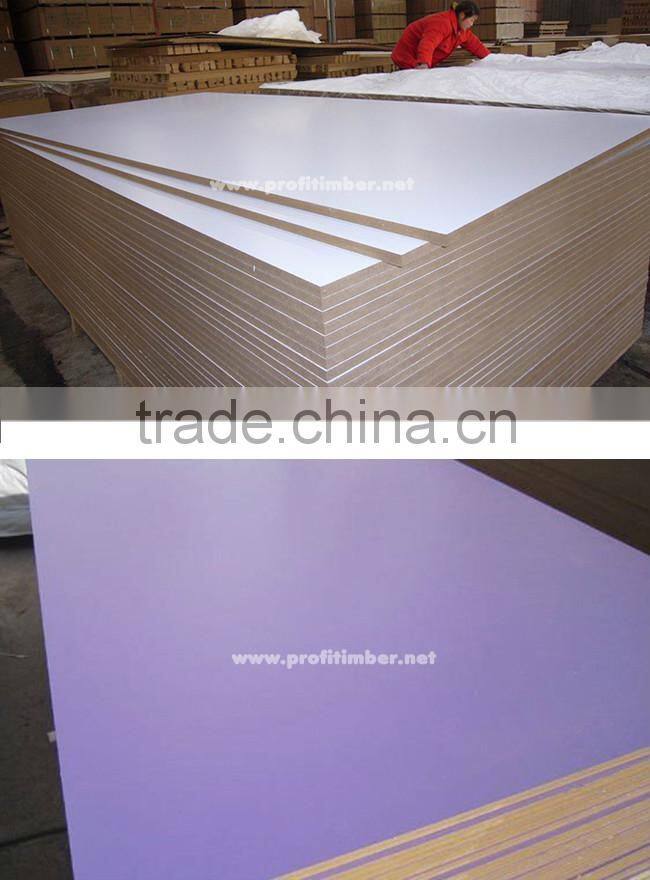 Colored Melamine MDF Board 18mm to Make Wooden Furniture
