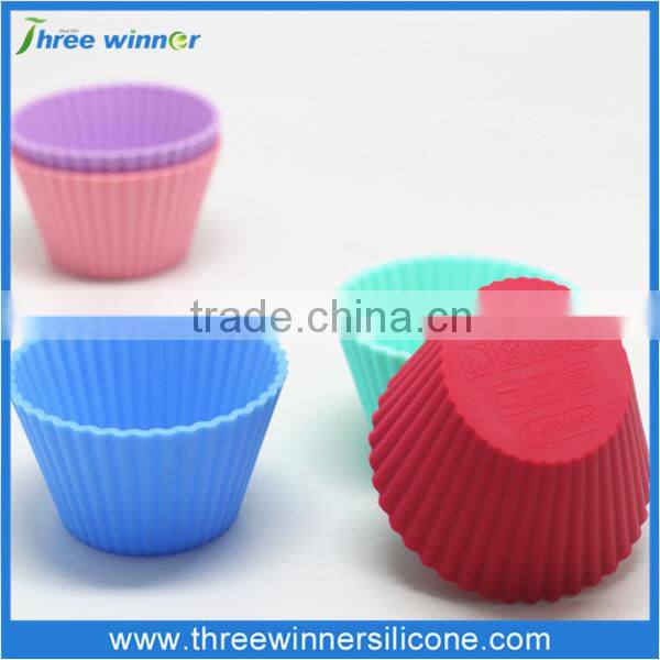 Custom kitchen tools cake decoration silicone cup cake molds