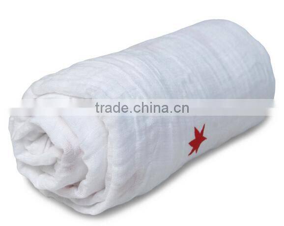 120*120cm Soft and Breathable Cotton Blanket Muslin