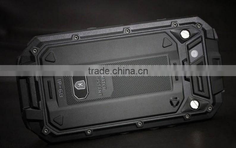 waterproof movil conquest kight xv T3 IP68 MTK6589T quad core WCDMA 4.3 inch IPS 13 MP camera 2G RAM 16G ROM