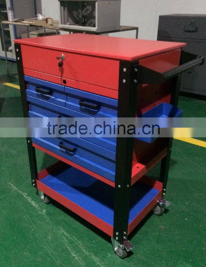3 Drawer Locking Top tools Service trolly Cart powder coating finish
