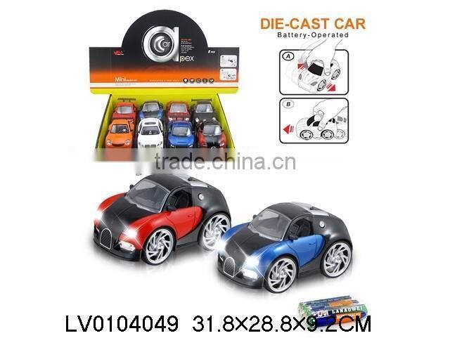 bo car with light and music for collection