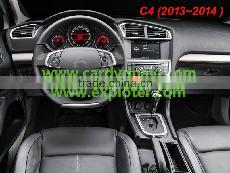 New alibaba low price multimedia car video interface for Citrioen C4 C5 2015