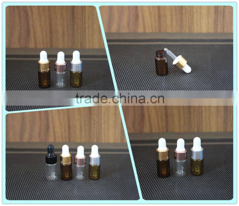 high quality 10m clear glass vial with dropper for Lab 064R