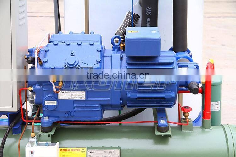 Koller hot sale 5 tons industrial dry flake ice machine with PLC control for fishing KP50