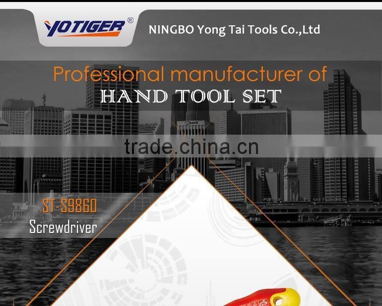 High Quality Screwdriver With Plastic Handle