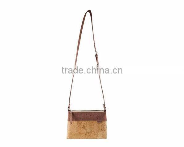 Custom logo design fashionable cork woman lady handbag
