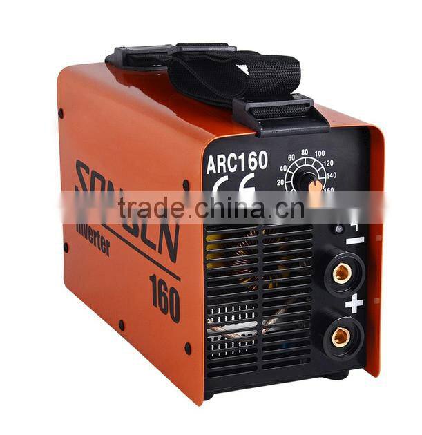 Portable arc welding machine/ inverter welder for arc welding with CE ZX7-160