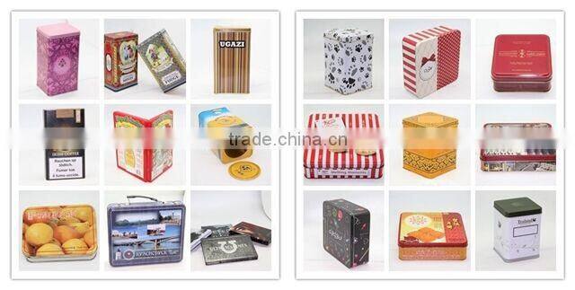 Small Metal Tin Bucket Garbage Can With Handle Customer New Design