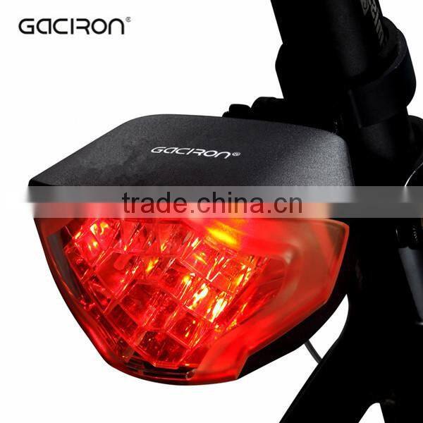 Gaciron Diamond Quality Led Bike Tail Rear Light with Precise Braking Function for Bicycle Cycling