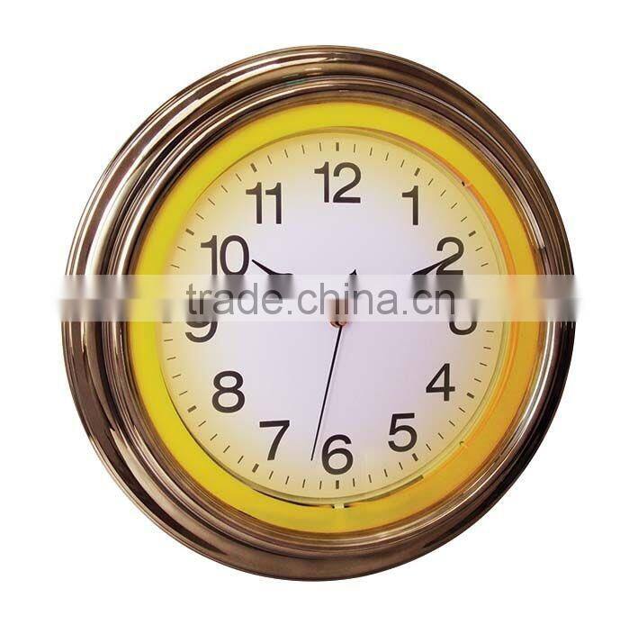 neon clock neon light wall clock