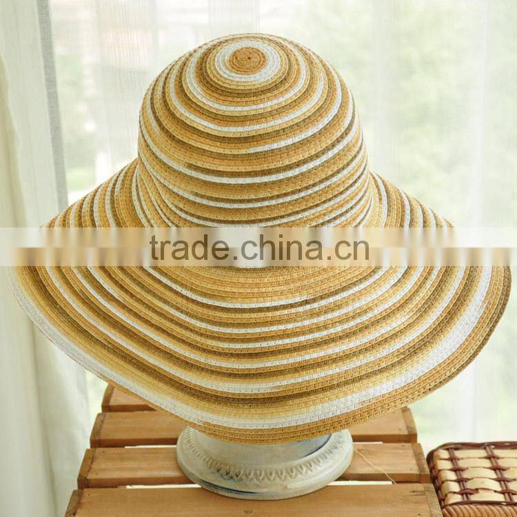 Bohemian style wide brim hats 12cm