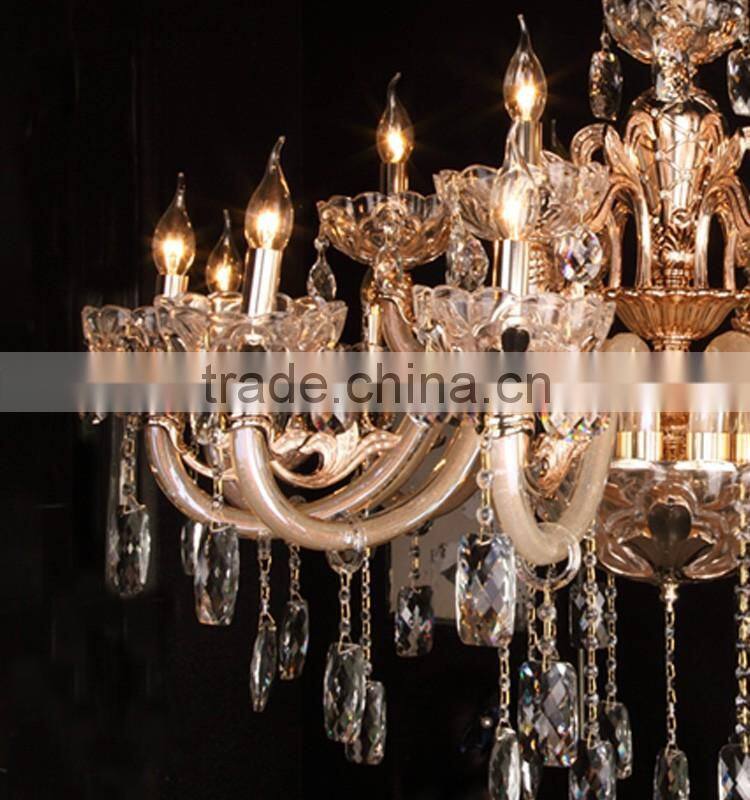 Medium double candle chandelier home decoration
