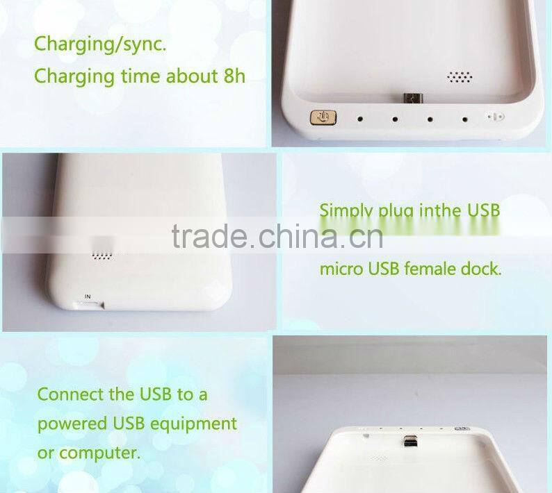 3000mAh Supper High Capacity External Battery Pack For Samsung Galaxy Note GT-N7000 i9220 (SE002-1)