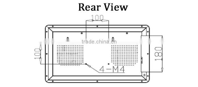 Multimedia 18.5 inch touch all in one pc desktop