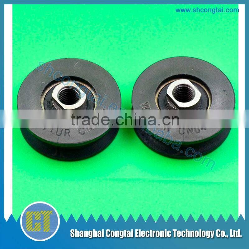 Selcom/wittur Elevator Upper door hanger roller 3201.05.0032, D:56 mm, thickness:16mm, M10