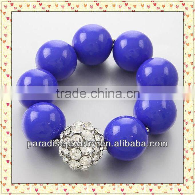 Vintage design white beaded Bracelet-B22036-7