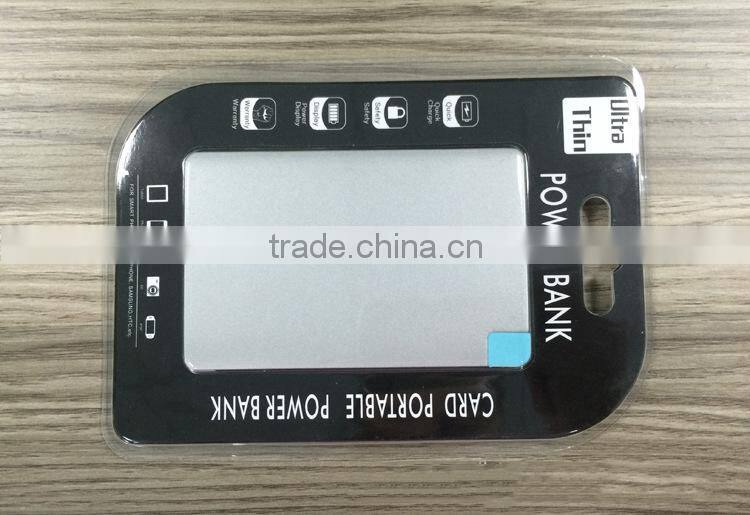 creative custom power bank with packaging