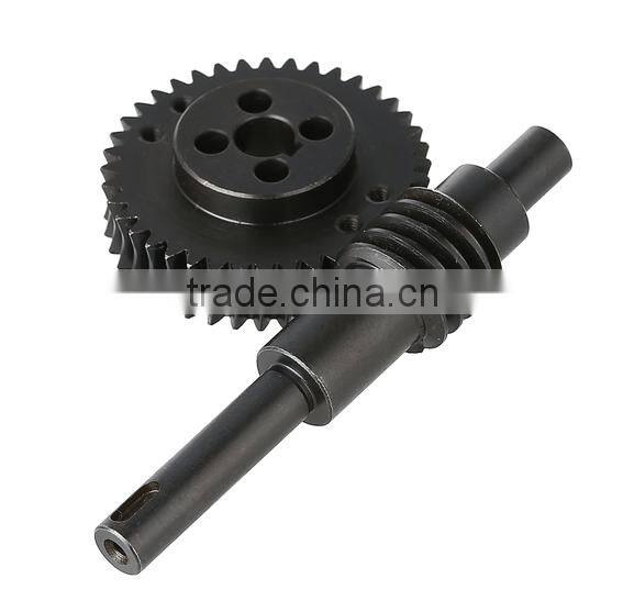 Worm gear and shaft supplier of C45,brass gear,stainless steel gear,cast iron