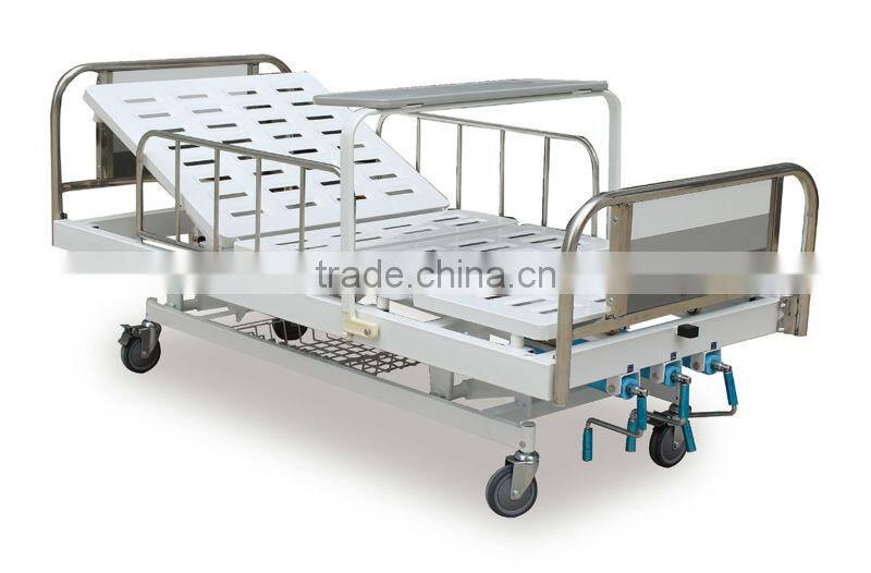 Electric Adjustable ABS Patient Bed Latest Manual Hospital Patient Bed two-crank manual patient bed