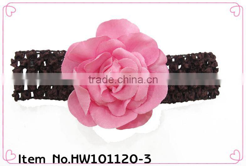 summer girls crochet flowers headwrap