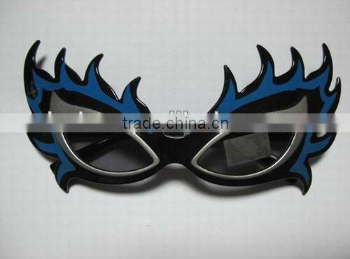 new flashing plastic sunglasses