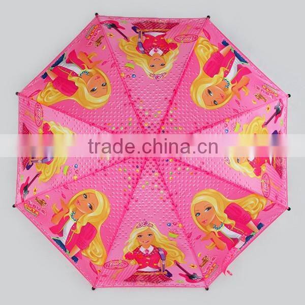 Authorized princess printed girls kids umbrella
