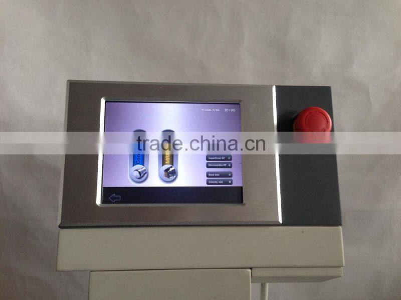 Microneedle fractional rf