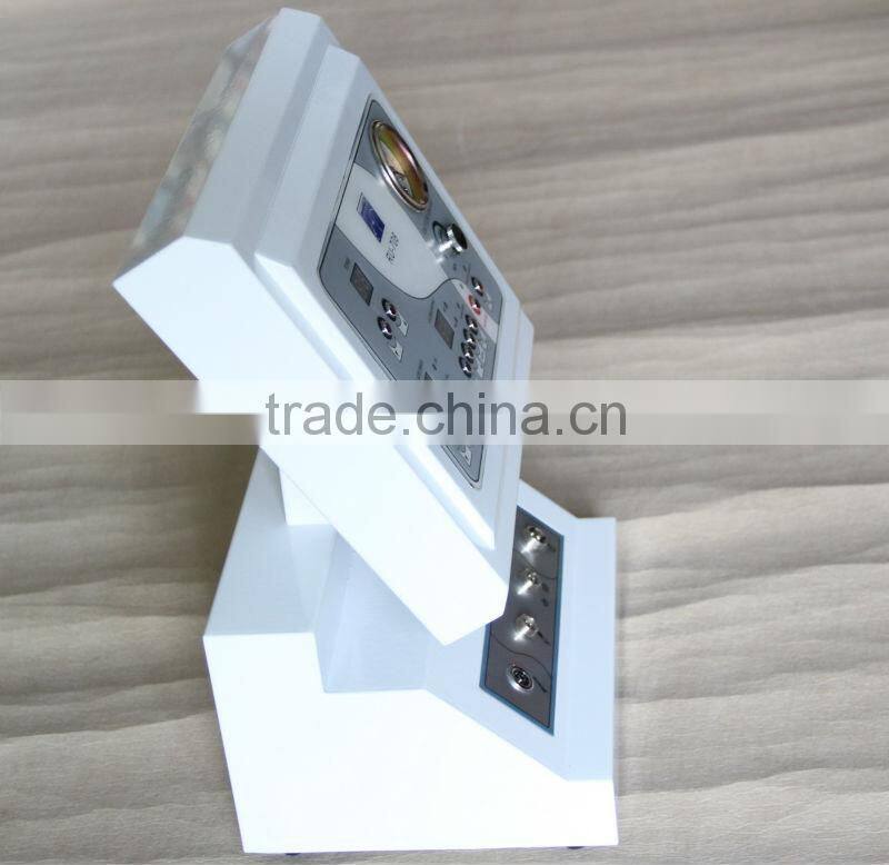 4 in 1 home facial equipment with skin scrubber ultrasonic