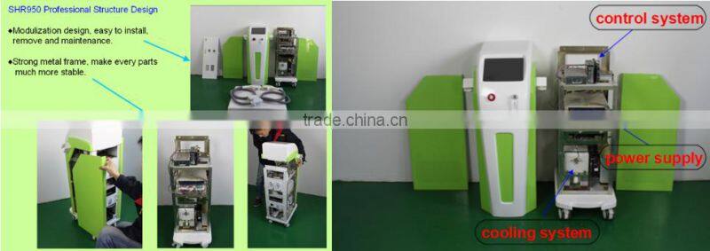 Sanhe Hot!! e-light+ipl+shr hair removal &skin rejuvenation/SR&HR ipl laser baeuty equipment
