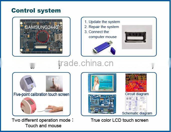 E-light ipl rf nd yag laser multifunction machine , skin rejuvenation and hair removal