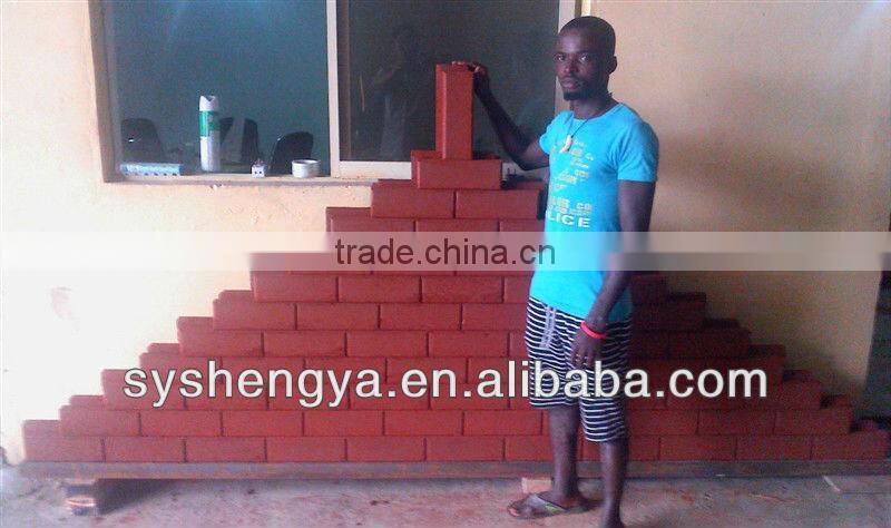 Hot sale shengya german technology QMR2-40 manual interlocking brick machines China product