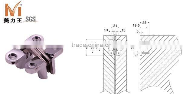 Furniture Hinge 180 Degree Folding Table Concealed Hinges