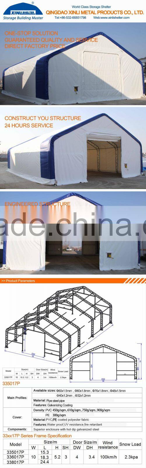 Large-Span Steel Structural Warehouse Shelter
