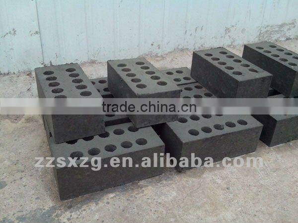 ISO certification 40 chromium mould hollow block making machine company