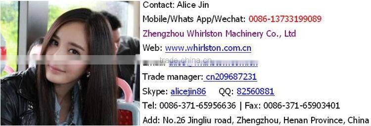 Whirlston round granules high efficient bio-organic fertilizer making machine with high granulating efficiency