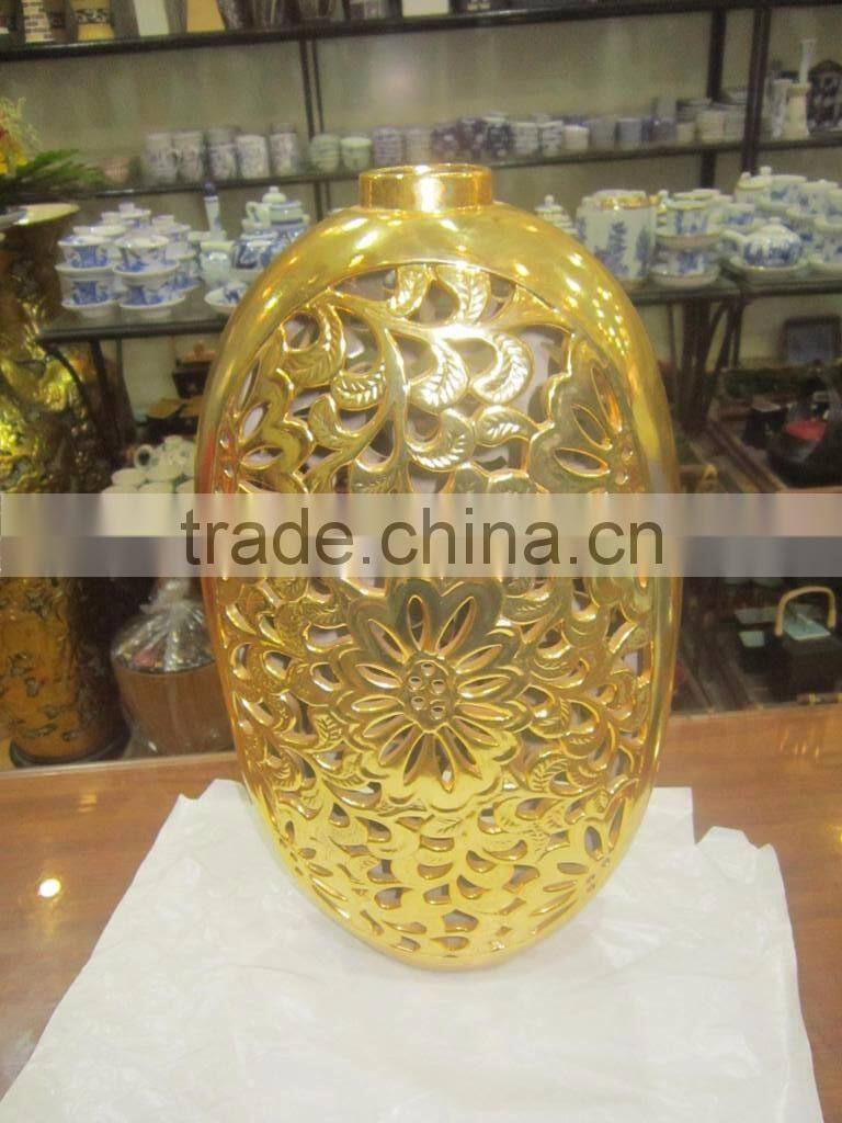 Unique design durable high quality ceramic vase